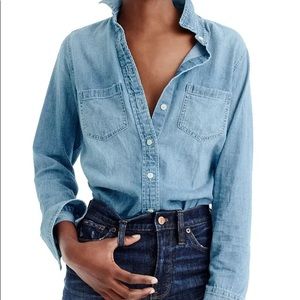 Chambray button down